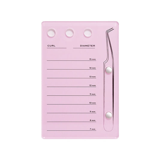Pink Acrylic Lash Tray