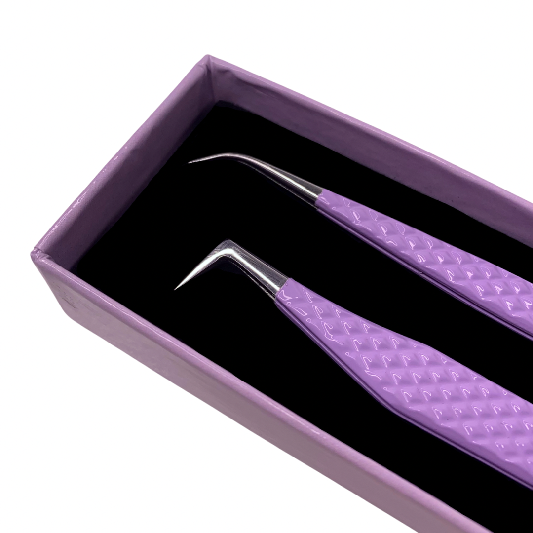 Lavender Tweezer Essentials