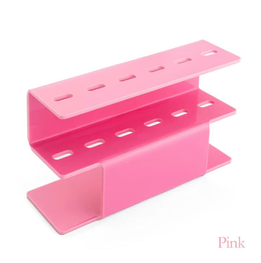Hot Pink Tweezer Holder (6 Holes)