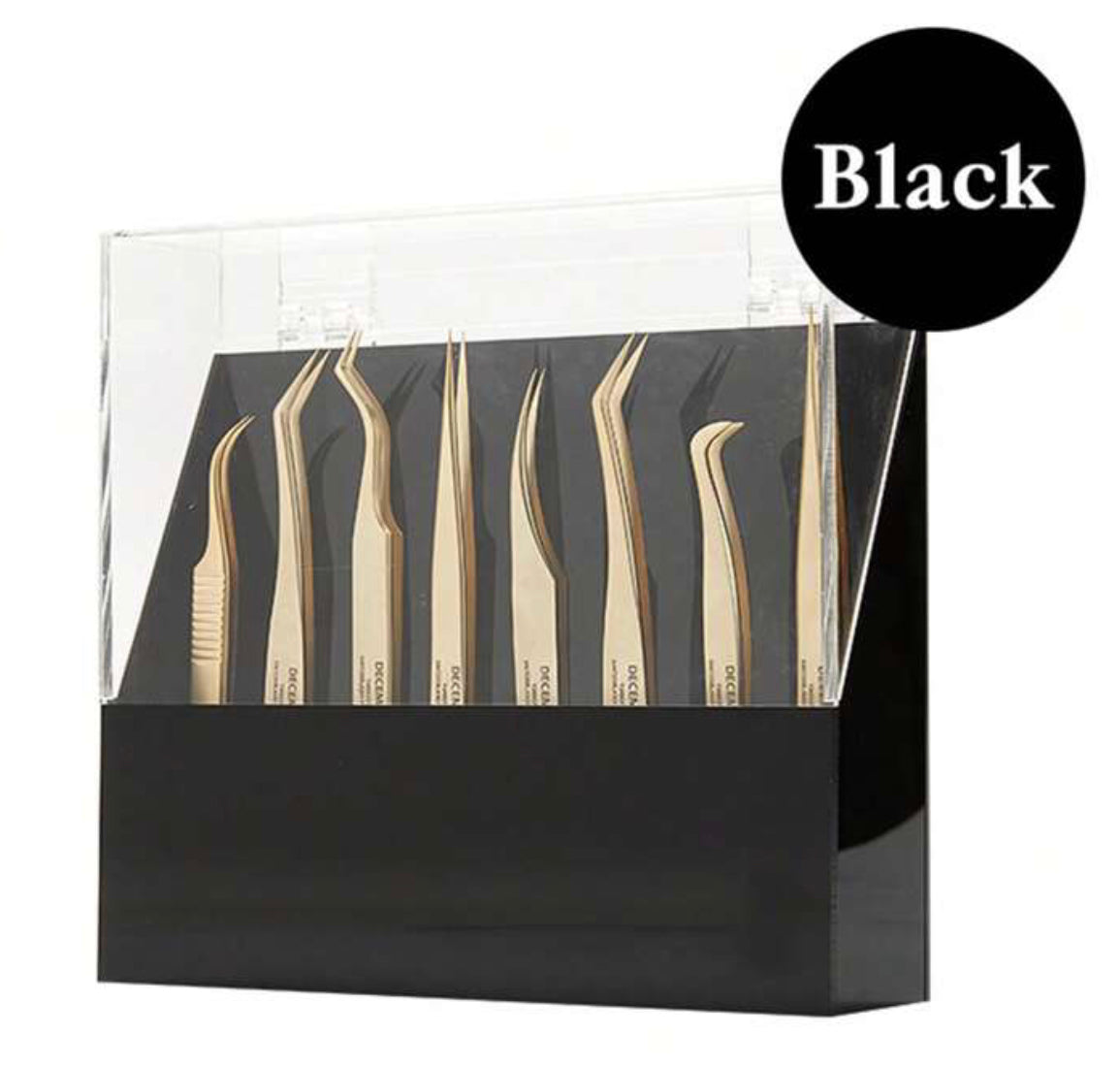 Black Tweezer Holder