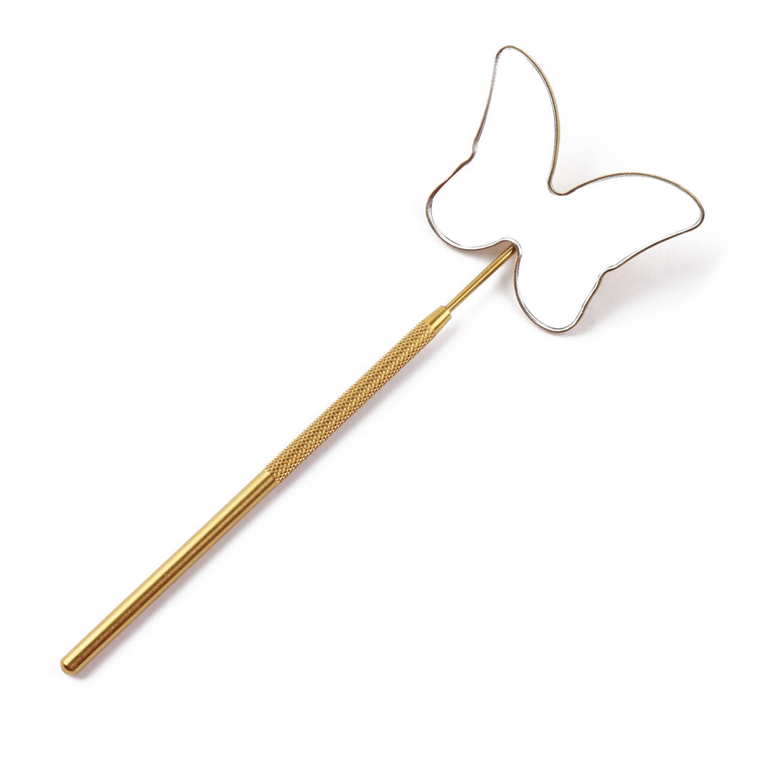 Gold Butterfly Mirror