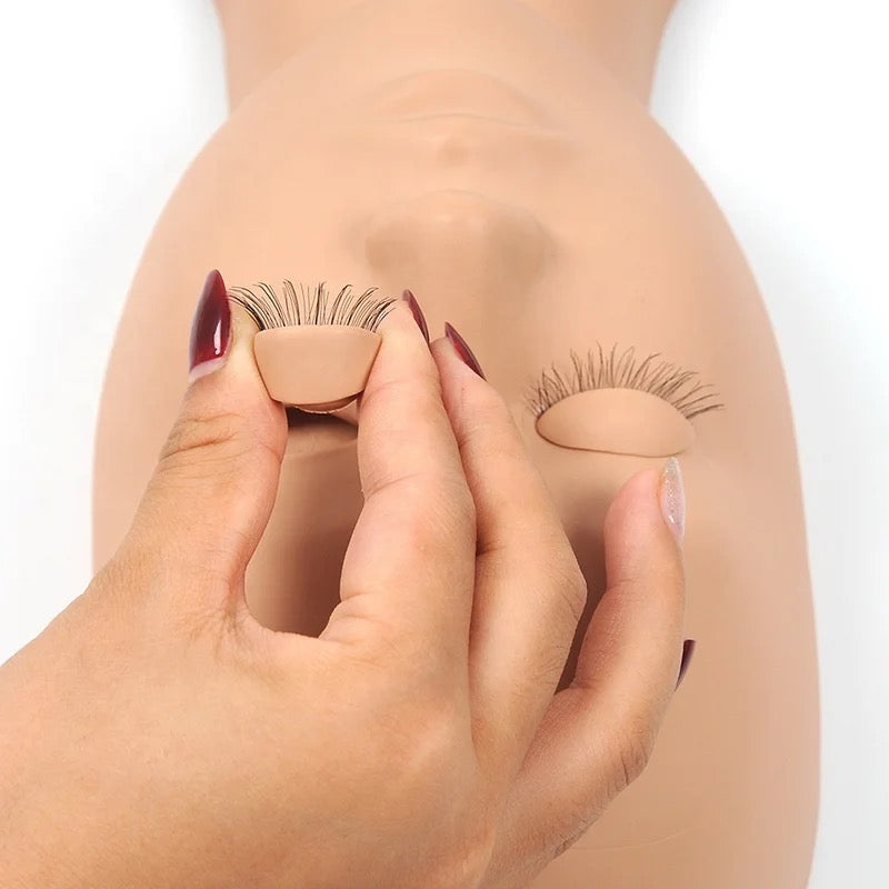 Lash Mannequin Head with Replaceable Eyes