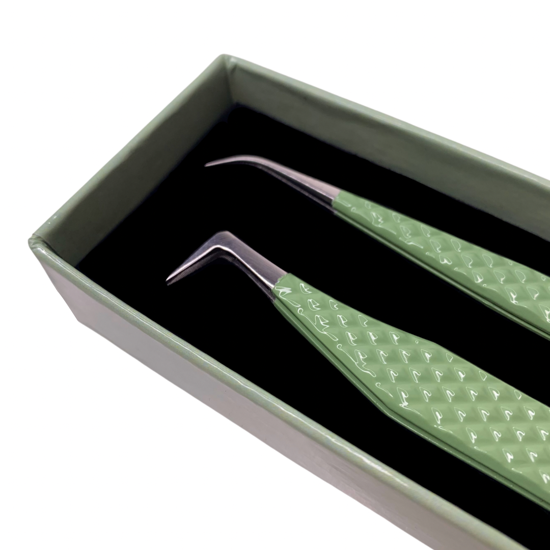 Green Tweezer Essentials