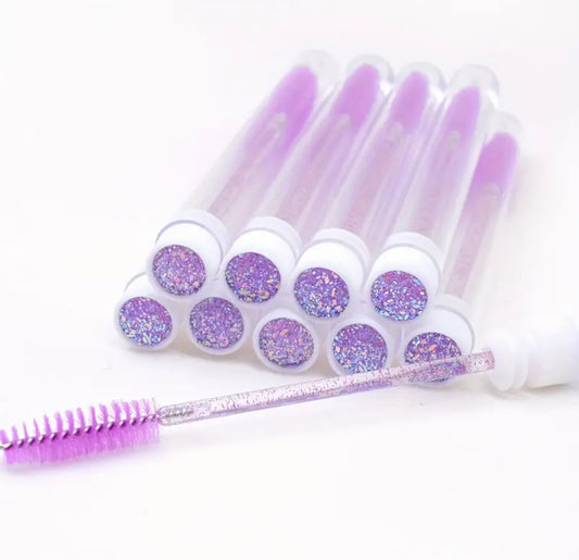 Purple Diamond Spoolies with Tube (10 Pack)