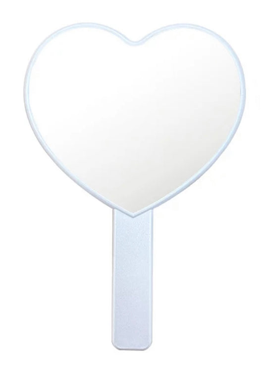 White Heart Mirror