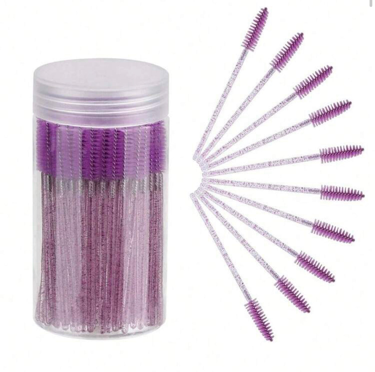 Purple Lash Spoolies (100 Pack)