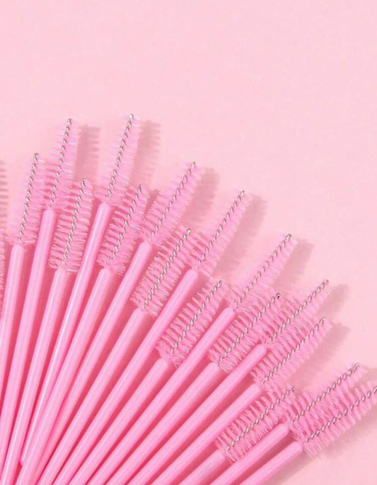 Pink Lash Spoolies (100 Pack)