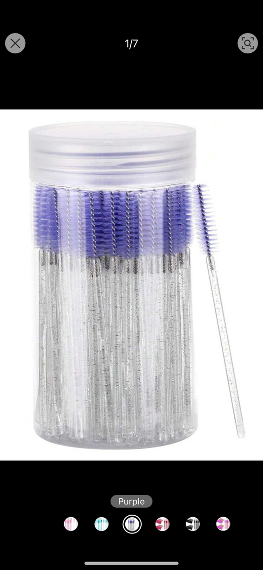Lavender Lash Spoolies (100 Pack)