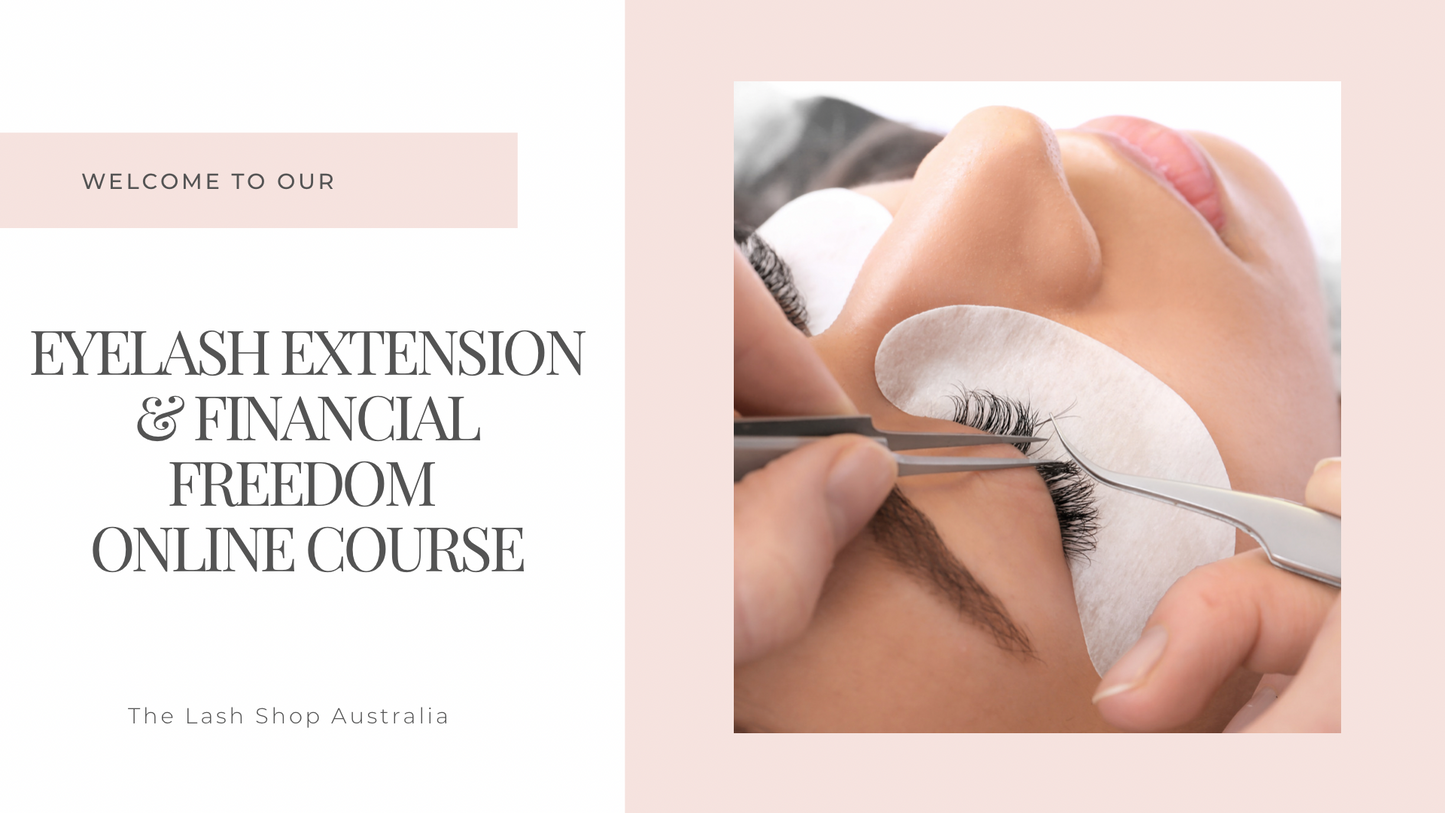 Online Lash Extension Course