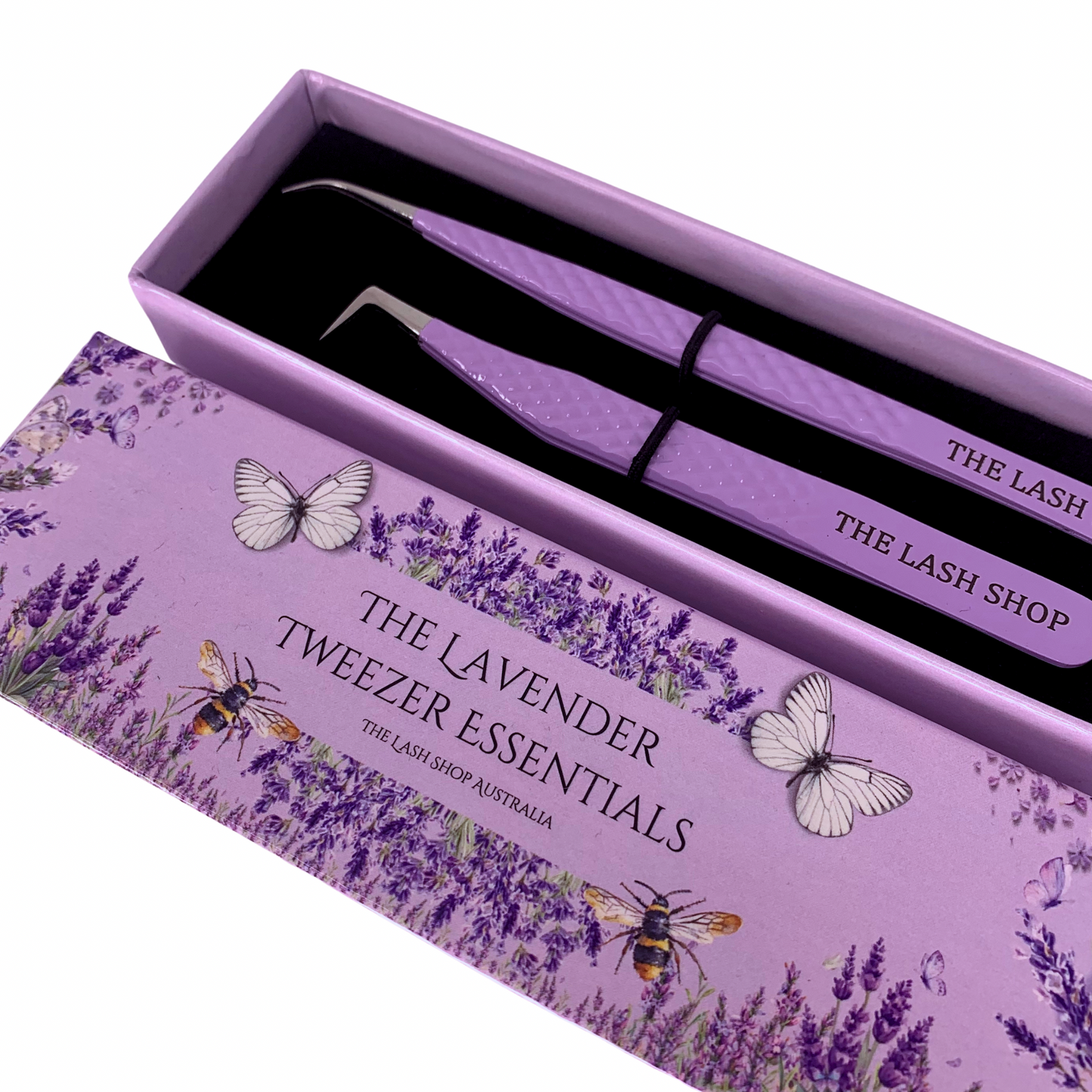 Lavender Tweezer Essentials