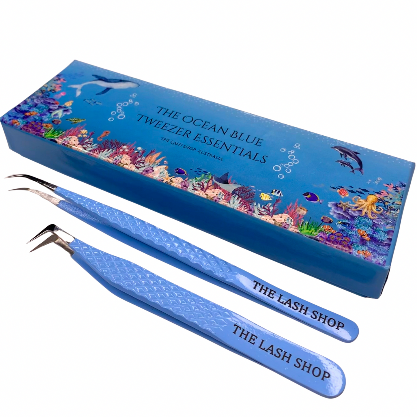 The Ocean Blue Tweezer Essentials