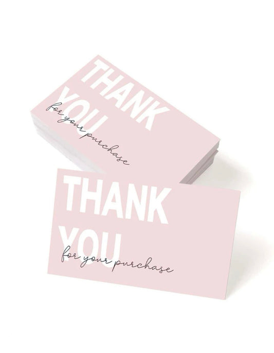 Thank You Cards (50 Pack)
