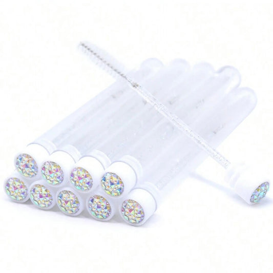 White Diamond Spoolies with Tube (10 Pack)